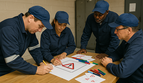 Atelier communication sécurité – co-construction de règles d’or en équipe